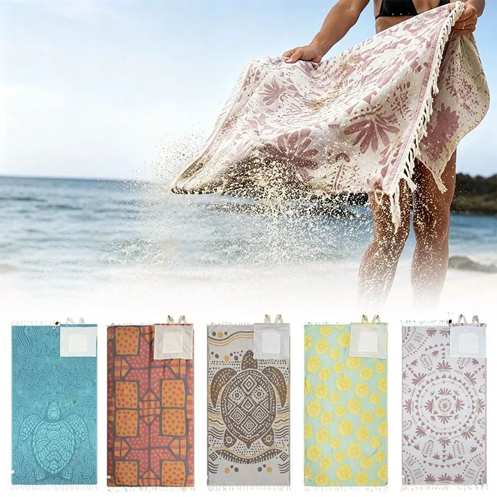 RollnGo™Convertible Beach Towel Bag